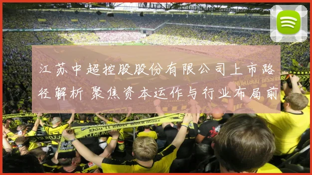 江苏中超控股股份有限公司上市路径解析 聚焦资本运作与行业布局前景